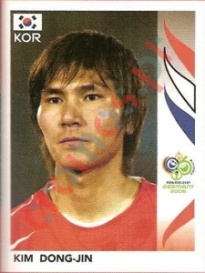 502 Kim Dong-Jin – FIFA World Cup Germany 2006 Panini