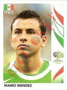 248 Mario Mendez – FIFA World Cup Germany 2006 Panini