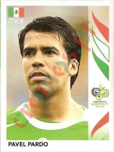 249 Pavel Pardo – FIFA World Cup Germany 2006 Panini