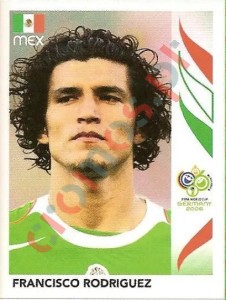 250 Francisco Rodriguez – FIFA World Cup Germany 2006 Panini