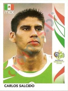251 Carlos Salcido – FIFA World Cup Germany 2006 Panini