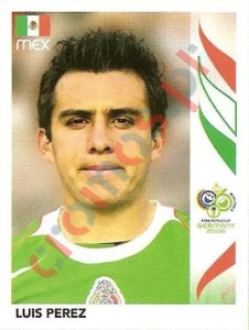 256 Luis Perez – FIFA World Cup Germany 2006 Panini