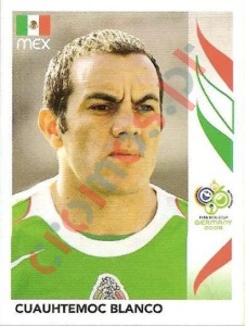 259 Cuauhtemoc Blanco – FIFA World Cup Germany 2006 Panini