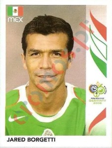260 Jared Borgetti – FIFA World Cup Germany 2006 Panini