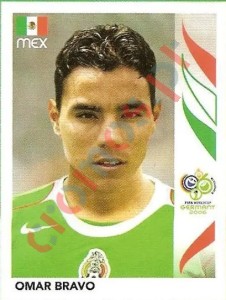 261 Omar Bravo – FIFA World Cup Germany 2006 Panini