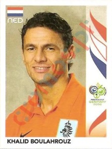229 Khalid Boulahrouz – FIFA World Cup Germany 2006 Panini