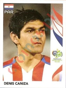 116 Denis Caniza – FIFA World Cup Germany 2006 Panini