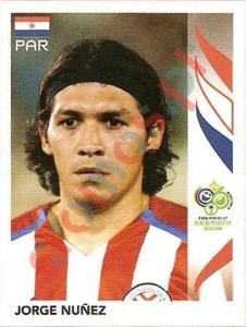 119 Jorge Nuñez – FIFA World Cup Germany 2006 Panini