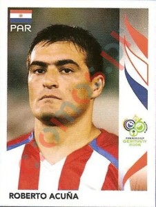 120 Roberto Acuña – FIFA World Cup Germany 2006 Panini