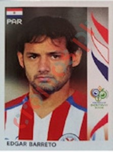121-ex Edgar Barreto – FIFA World Cup Germany 2006 Panini
