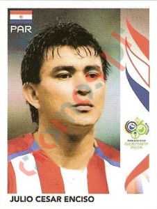 123 Julio Cesar Enciso – FIFA World Cup Germany 2006 Panini