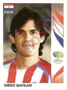 124 Diego Gavilan – FIFA World Cup Germany 2006 Panini