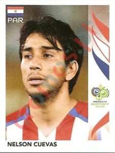128 Nelson Cuevas – FIFA World Cup Germany 2006 Panini