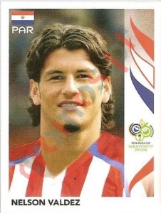 130 Nelson Valdez – FIFA World Cup Germany 2006 Panini