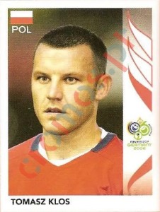 60 Tomasz Klos – FIFA World Cup Germany 2006 Panini