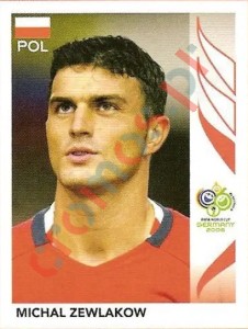 62 Michal Zewlakow – FIFA World Cup Germany 2006 Panini