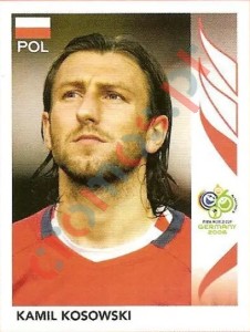 63 Kamil Kosowski – FIFA World Cup Germany 2006 Panini