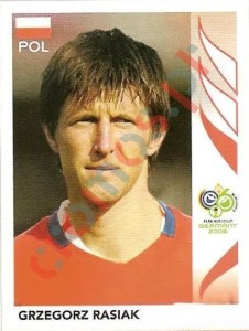71 Grzegorz Rasiak – FIFA World Cup Germany 2006 Panini