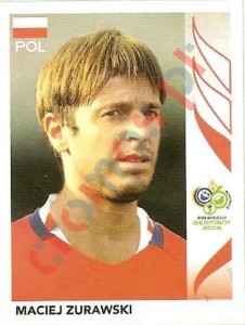 72 Maciej Zurawski – FIFA World Cup Germany 2006 Panini