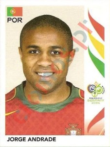 285 Jorge Andrade – FIFA World Cup Germany 2006 Panini