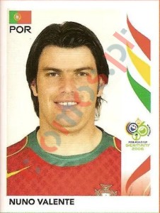 288 Nuno Valente – FIFA World Cup Germany 2006 Panini