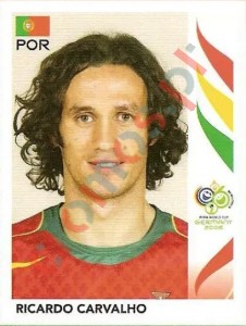 290 Ricardo Carvalho – FIFA World Cup Germany 2006 Panini