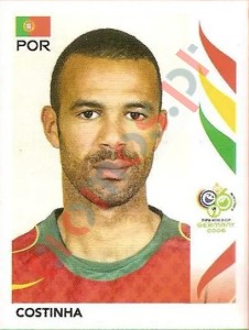 291 Costinha – FIFA World Cup Germany 2006 Panini