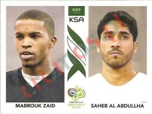 589 Mabrouk Zaid/Saheb Al Abdullha – FIFA World Cup Germany 2006 Panini