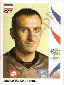 209 Dragoslav Jevric – FIFA World Cup Germany 2006 Panini