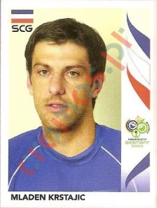 212 Mladen Krstajic – FIFA World Cup Germany 2006 Panini