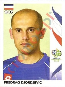 215 Predrag Djordjevic – FIFA World Cup Germany 2006 Panini