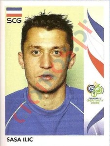 217 Sasa Ilic – FIFA World Cup Germany 2006 Panini
