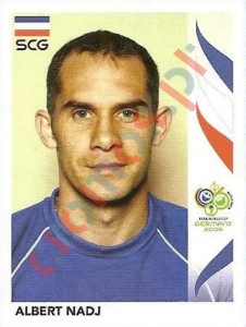 219 Albert Nadj – FIFA World Cup Germany 2006 Panini