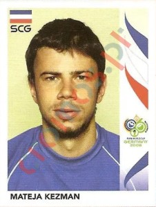 222 Mateja Kezman – FIFA World Cup Germany 2006 Panini