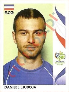 223 Danijel Ljuboja – FIFA World Cup Germany 2006 Panini