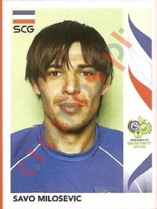 224 Savo Milosevic – FIFA World Cup Germany 2006 Panini