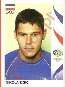225 Nikola Zigic – FIFA World Cup Germany 2006 Panini