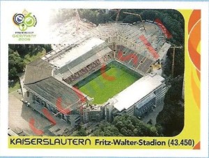 13 Kaiserslautern - Fritz-Walter-Stadion – FIFA World Cup Germany 2006 Panini