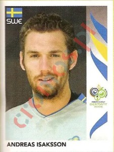 152 Andreas Isaksson – FIFA World Cup Germany 2006 Panini