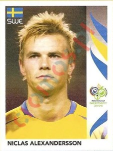 158 Niclas Alexandersson – FIFA World Cup Germany 2006 Panini