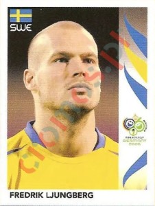 161 Fredrik Ljungberg – FIFA World Cup Germany 2006 Panini