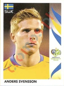 162 Anders Svensson – FIFA World Cup Germany 2006 Panini