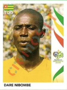 518 Dare Nibombe – FIFA World Cup Germany 2006 Panini