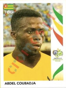 523 Abdel Coubadja – FIFA World Cup Germany 2006 Panini