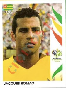 524 Jacques-Alaixys Romao – FIFA World Cup Germany 2006 Panini