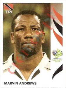 134 Marvin Andrews – FIFA World Cup Germany 2006 Panini