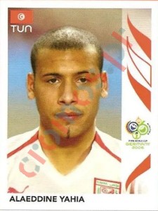 576 Alaeddine Yahia – FIFA World Cup Germany 2006 Panini