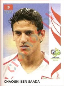 578 Chaouki Ben Saada – FIFA World Cup Germany 2006 Panini