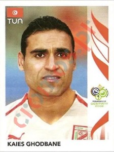 580 Kaies Ghodbane – FIFA World Cup Germany 2006 Panini