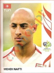 582 Mehdi Nafti – FIFA World Cup Germany 2006 Panini